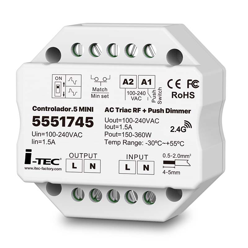 CONTROLADOR.5 mini PARA TRIAC